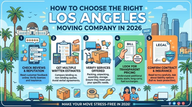 How to Choose the Right Los Angeles Moving Company in 2026