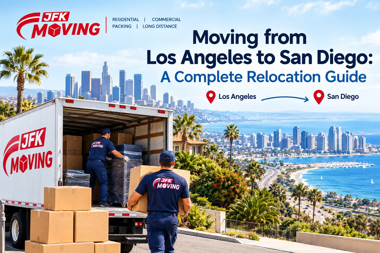 Moving from Los Angeles to San Diego: A Complete Relocation Guide